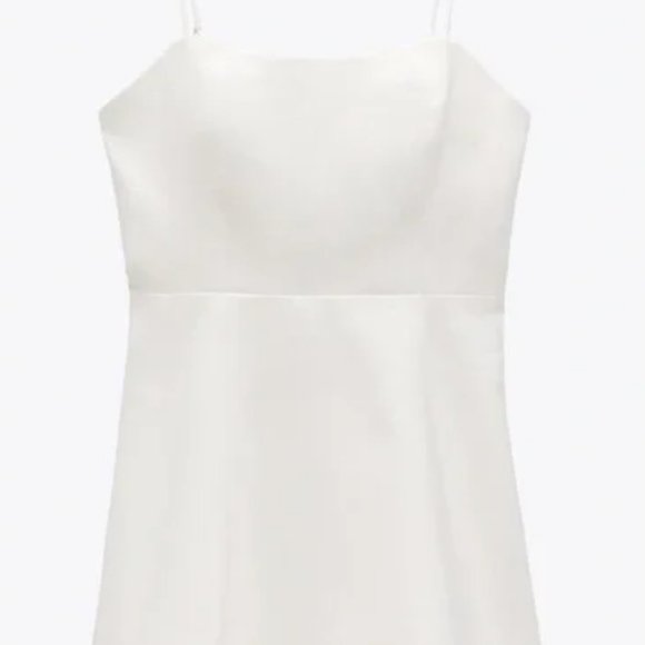 ZARA LINEN BLEND DRESS SZ XL - Picture 3 of 6